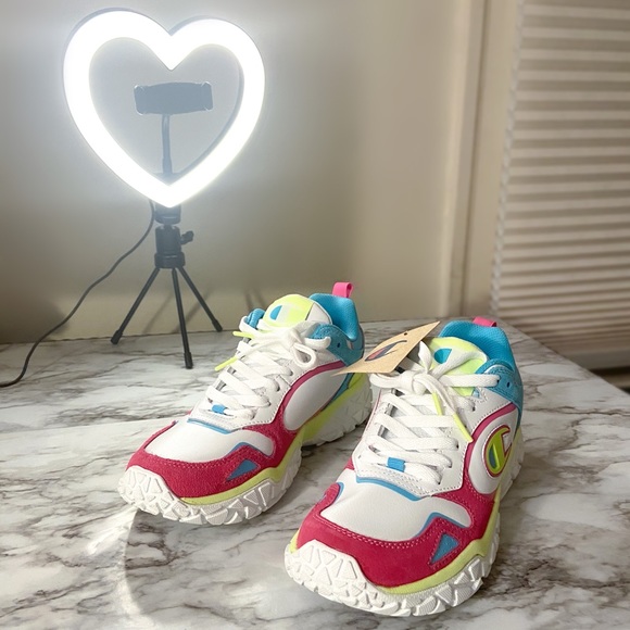 SOLD Champion Tank Track Neon Street Shoes - Picture 4 of 5